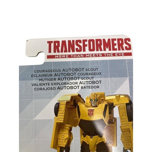 NIB Bumblebee Autobot Transformer Figure Brave Autobot Scout Hasbro new - Picture 6 of 7